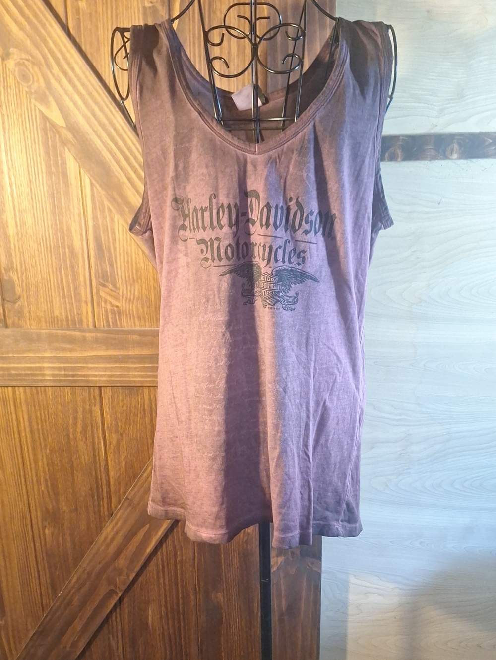 Harley-Davidson Faded Purple Graphic Tank